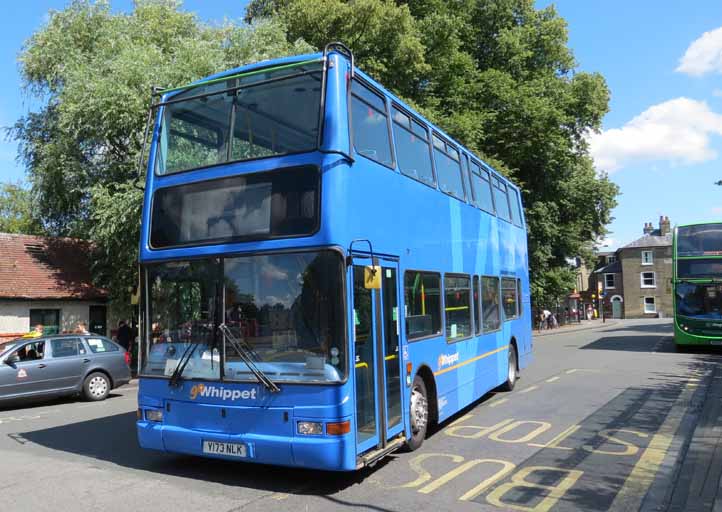 Go Whippet Volvo B7TL Plaxton President WD411